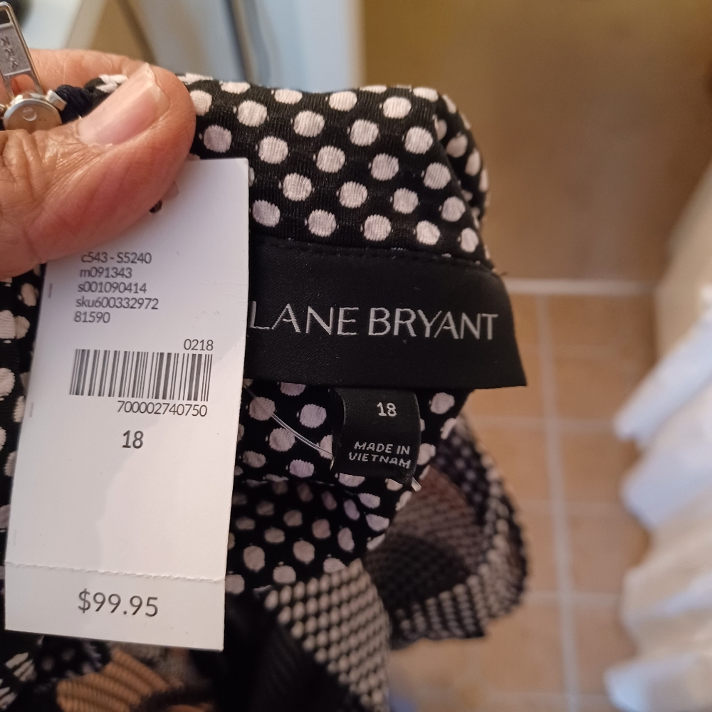 Lane Bryant cold shoulder dress - Picture 4 of 4